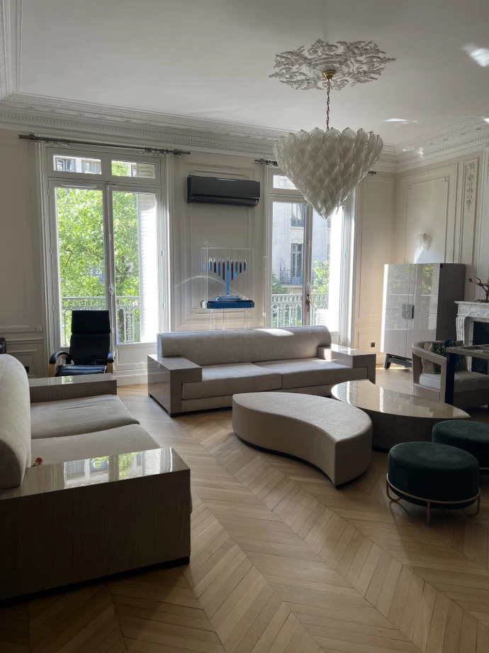 pose parquet massif point de hongrie appartement boulogne