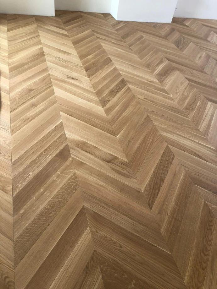 pose parquet point de hongrie contrecollé bougival