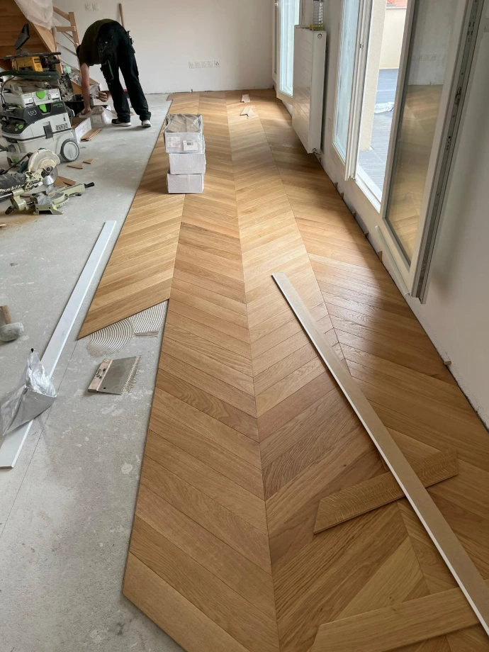 pose parquet neuf point de hongrie massif pas cher guyancourt