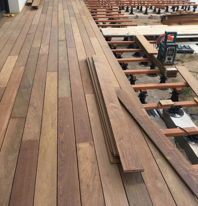 pose terrasse bois extérieur devis boulogne